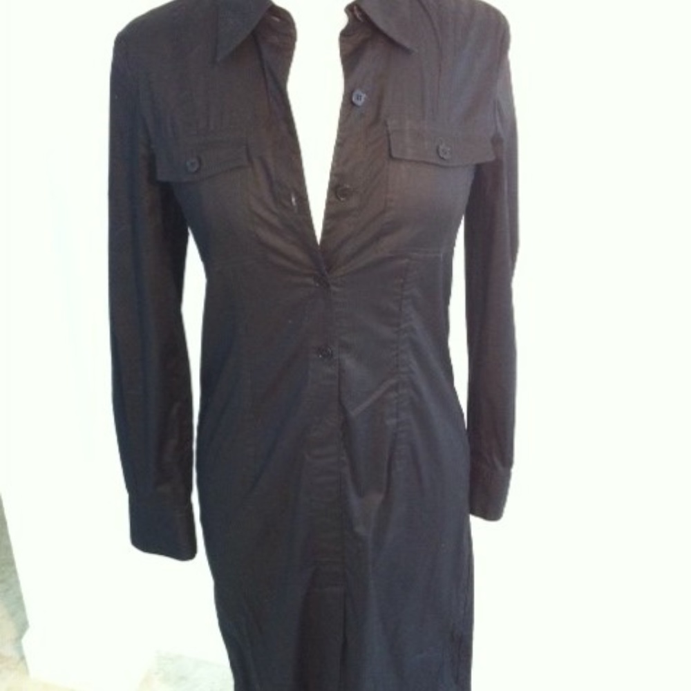 DKNY cotton shirt dress sz 6